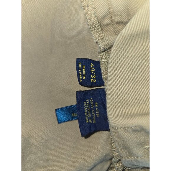 Polo Ralph Lauren Mens Khaki Relaxed Fit Chino 40x32 - Picture 6 of 8